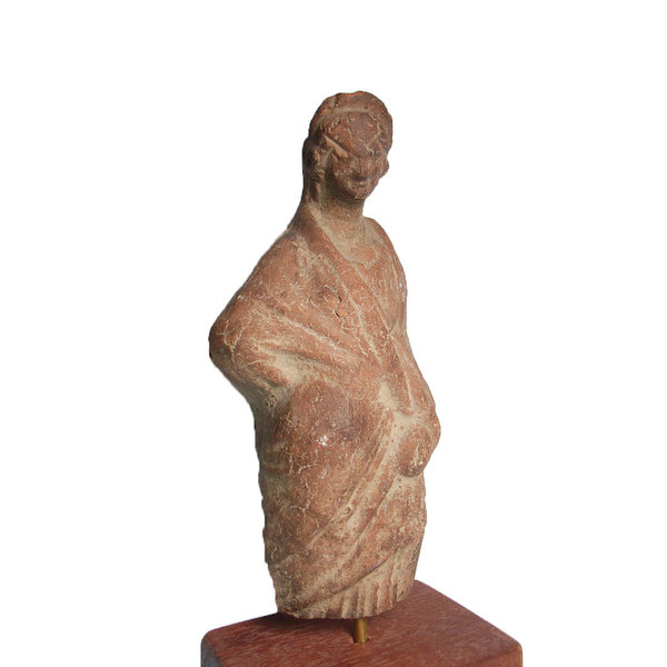 Weibliche, römische Gewandstatuette