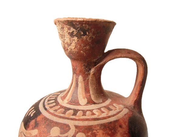Apulisches Keramikgefäß (Olpe)
