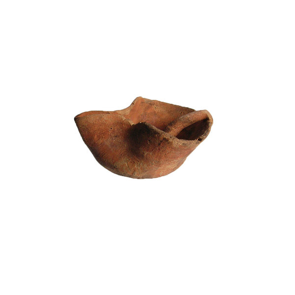 Frühe gefaltete Öllampe, Bronzezeit