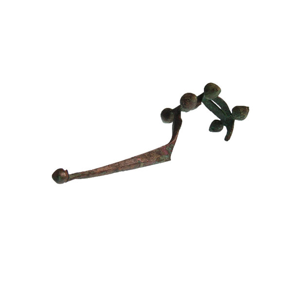 Hallstattzeit Gewandfibel aus Bronze