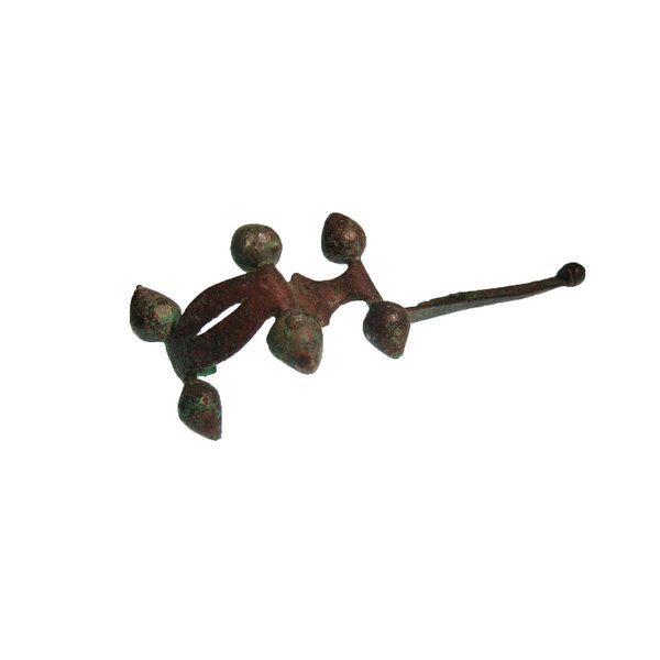 Hallstattzeit Gewandfibel aus Bronze