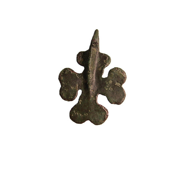 Byzantinischer Kreuz Anhänger aus Bronze