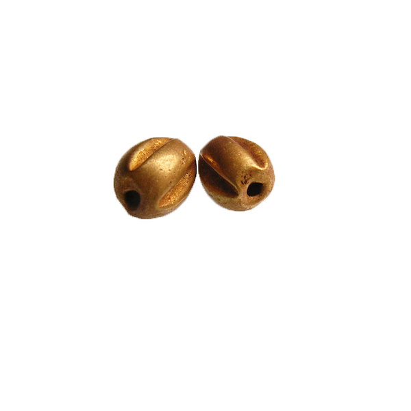 Römische Gold Schmuckperlen in Körnerform