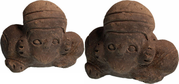 Präkolumbische Götter Idol Figurine II