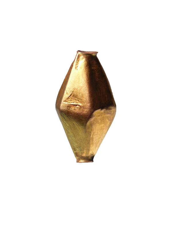 Römische Gold Schmuckperle in Dattelform